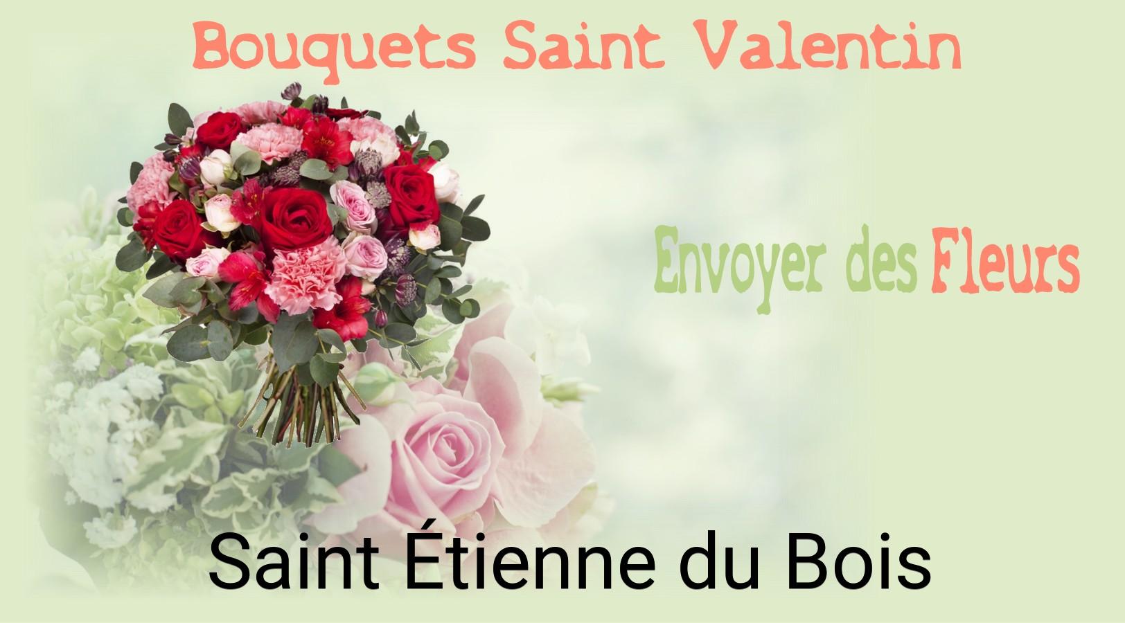 Roses de Saint-Valentin livrées à Saint-Étienne-du-Bois